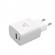 Incarcator 18w cu cablu de date si incarcare usb tip c, b392, alb