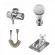 Set extensie para de dus qhs1, cu furtun flexibil