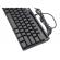 Tastatura gaming cu suport telefon/ tableta qk501, rgb