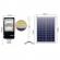 Lampa solara cu suport si telecomanda, 400w