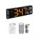 Ceas electronic, afisaj led, 2 modele, perete/masa