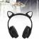 Casti wireless b450, bt, urechi pisica, usb, led rgb