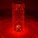 lampa led rgbw decorativa, design cristal, usb, cu telecomanda