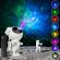 Lampa led tip astronaut, proiectie stele, cu telecomanda, rotativ