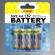Set 4 baterii dc5a, lr6, tip aa, 1.5v
