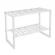 Raft ajustabil pentru spatiul de sub chiuveta, 2 etaje, 25 x 38.5 x 43 cm, alb, Vivo TK0121