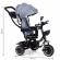Tricicleta cu sezut rotativ ecotoys jm-066-9 - gri