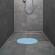 Covoras de baie antialunecare cu ventuze 42 x 25 cm albastru myhappybath mat reer