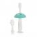Set periute de dinti din silicon pentru antrenament babycare reer