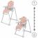 Scaun de masa multifunctional kidwell beno pink