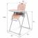 Scaun de masa multifunctional kidwell beno pink