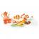 Set tort aniversar cu accesorii, 82 de elemente, ecotoys hc417716