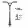 Trotineta pentru cascadorii wxm wrs-ay1 - black white