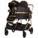 Carucior gemeni chipolino duo smart 2 in 1 obsidian gold