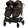 Carucior gemeni chipolino duo smart 2 in 1 obsidian gold