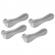 Set 4 protectii clanta usa din silicon cu acoperire completa reer handleguard