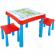 Set masuta cu scaune si cuburi pilsan master study table cu 121 piese