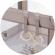Tarc de joaca pliabil chipolino pop up tiger beige