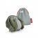 Casti antifonice pliabile pentru copii 5-16 ani, protectie auditiva, snr 25, alpine muffy kids green