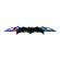 Briceag-cutit, doua taisuri, negru-multicolor, fade batman style, 32 cm
