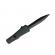 Briceag automat de vanatoare ideallstore®, futuristic blade, pvc, 23 cm, negru