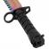 Cutit de vanatoare ideallstore®, rainbow rambo, 32.5 cm, multicolor, teaca inclusa