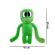 Jucarie de plus ideallstore® rainbow friends roblox, green friend, 29 cm, verde