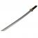 Set doua sabii, ideallstore®, ninja path, 70 cm, teaca inclusa