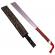 Set doua sabii de vanatoare, ideallstore®, 68 cm, teaca inclusa