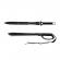 Set doua sabii de vanatoare, ideallstore®, british rebellion, 61 cm, teaca inclusa