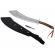 Set maceta si sabie de vanatoare, ideallstore®, 64 cm , cutit de aruncat inclus
