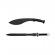 Set sabie si maceta de vanatoare, ideallstore®, kukri black, 44 cm, husa inclusa