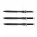 Set trei sabii de vanatoare ideallstore®, last ronin, maner textil, 68.5 cm, negru