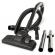 Aspirator cyclonic zass zvc 14, culoare visiniu/negru, 800w, putere la perie 200w, capacitate 2,3l, filtru hepa, clasa a