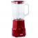 Blender de masa zass zsb 10 rl red line, 500w, vas din sticla termorezistenta de 1,5l , 5 trepte de viteza cu functie pulse, cutit cu 4 lame din inox
