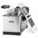 Friteuza zass zdf 02, putere 2000w, capacitate 3l, temporizator 30min, termostat reglabil 130-190 grade