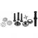 Masina de tocat cu accesoriu de rosii zass zmg 10, putere 3000w, putere nominala 1200w, toaca intre 50-70 kg/ora, roti dintate metalice, 3 discuri din inox incluse