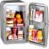 Mini frigider trisa frescolino silver, 17l, alimentare 220v si auto 12v, cod produs 7731.4710