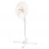 Ventilator cu picior zass zf 1601, 50 w, 3 viteze, 41cm diametru, alb