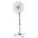 Ventilator cu picior zass zf 1605, 41cm diametru, 45 w, motor silentios si puternic, culoare alb