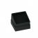 Cutie pentru cadouri, negru, 5 cm x 5 cm x 3 cm