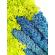 Tablou de lemn cu licheni stabilizati „fluture”, 50×34 cm