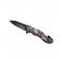 Briceag semi-automat, ideallstore®, skull head, dispozitiv spart geam, 20 cm