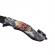 Briceag semi-automat, ideallstore®, skull head, dispozitiv spart geam, 20 cm