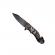 Briceag semi-automat, ideallstore®, skull pocket, dispozitiv spart geam, 20 cm