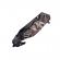 Briceag semi-automat, ideallstore®, skull pocket, dispozitiv spart geam, 20 cm