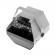 Set petrecere masina de baloane si lichid,  ideallstore®, argintiu, 10 l