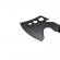 Topor multifunctional, ideallstore®, maner paracord, inox, negru