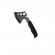 Topor multifunctional, ideallstore®, maner paracord, inox, negru