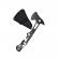 Topor multifunctional, ideallstore®, multicolor, 30 cm, teaca inclusa